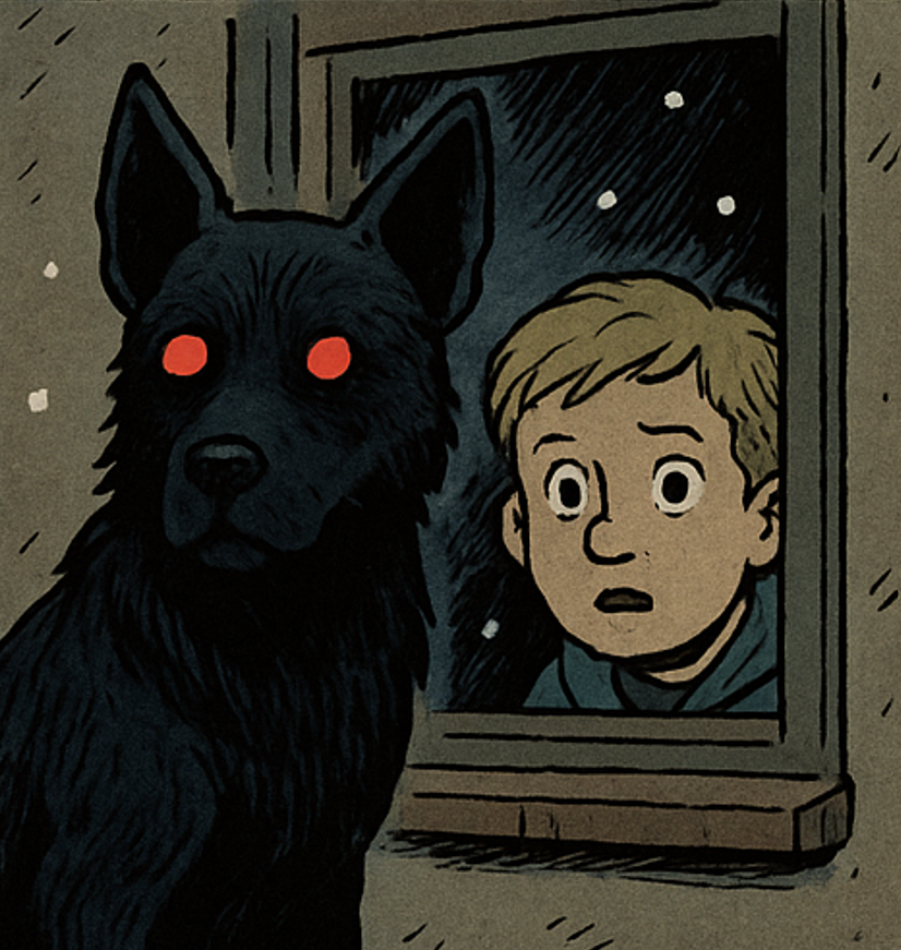 Vagthunden på Kirkegården Ikon